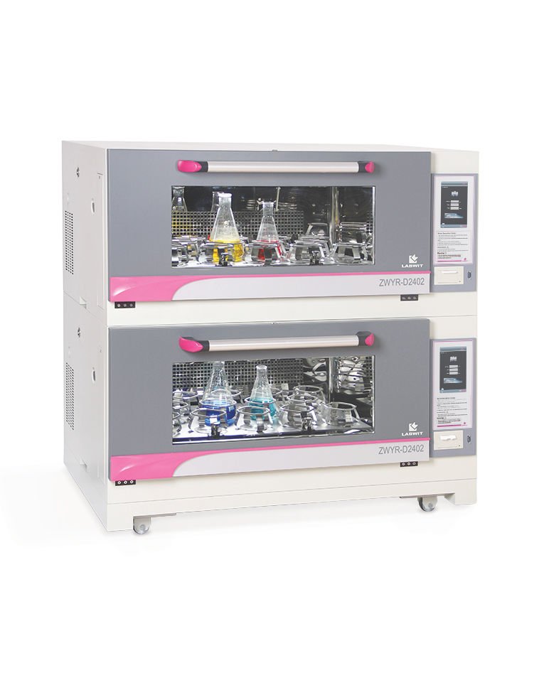 Labwit Premium Stackable Shaking Incubator ZWYR-D2402- Double Stack 380L Litres