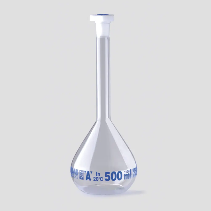 ISOLAB Volumetric Flask 25 ml - Clear - Class A 013.01.025